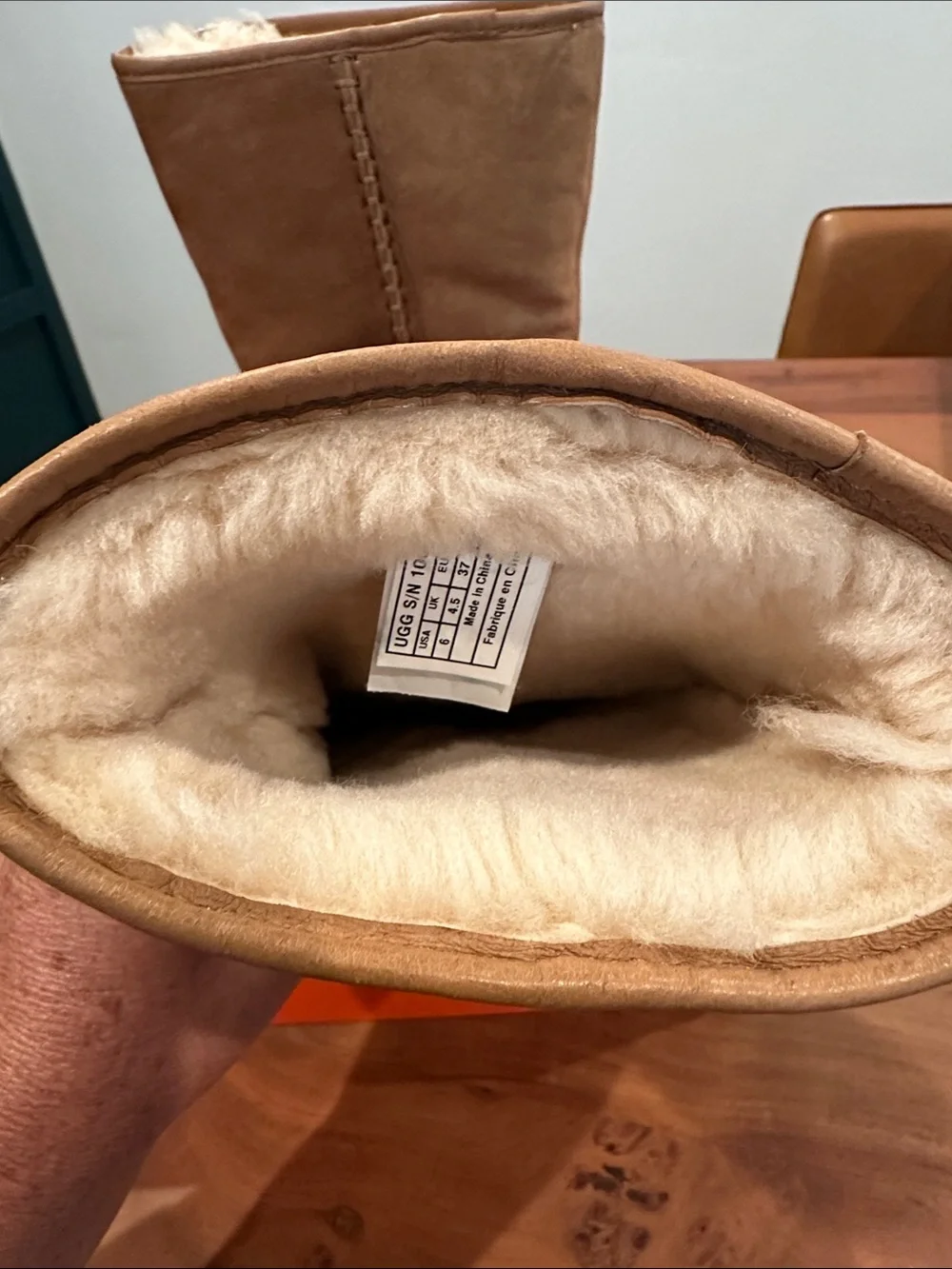 UGG calf warm suede
